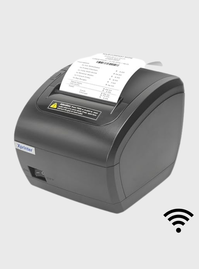 Xprinter 3″ Thermal Printer XP-F600 (USB + Wi-fi)