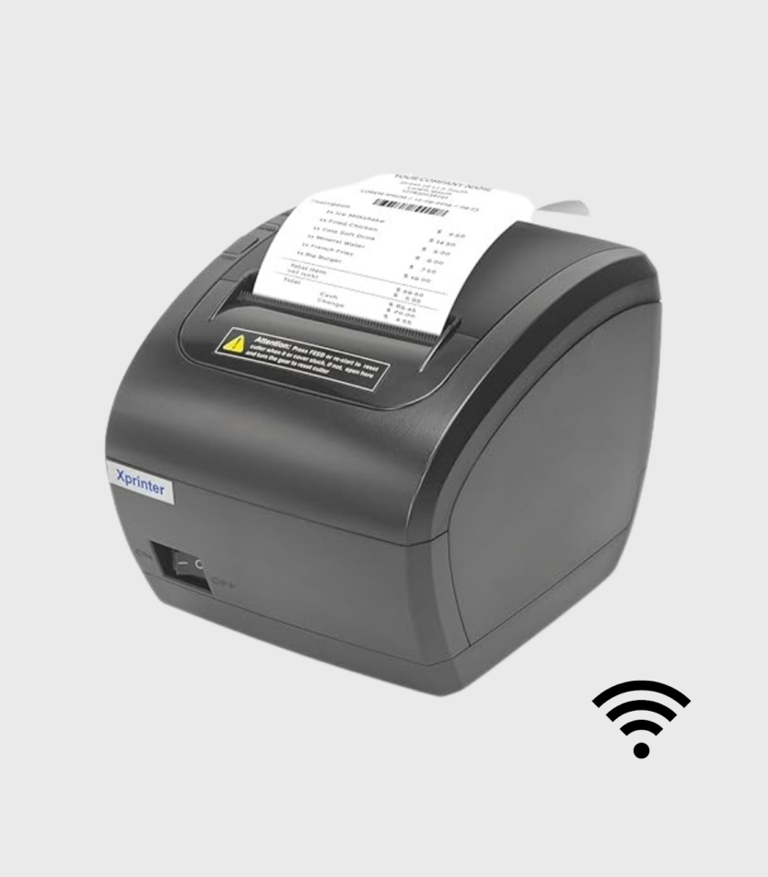 Xprinter 3″ Thermal Printer XP-F600 (USB + Wi-fi)