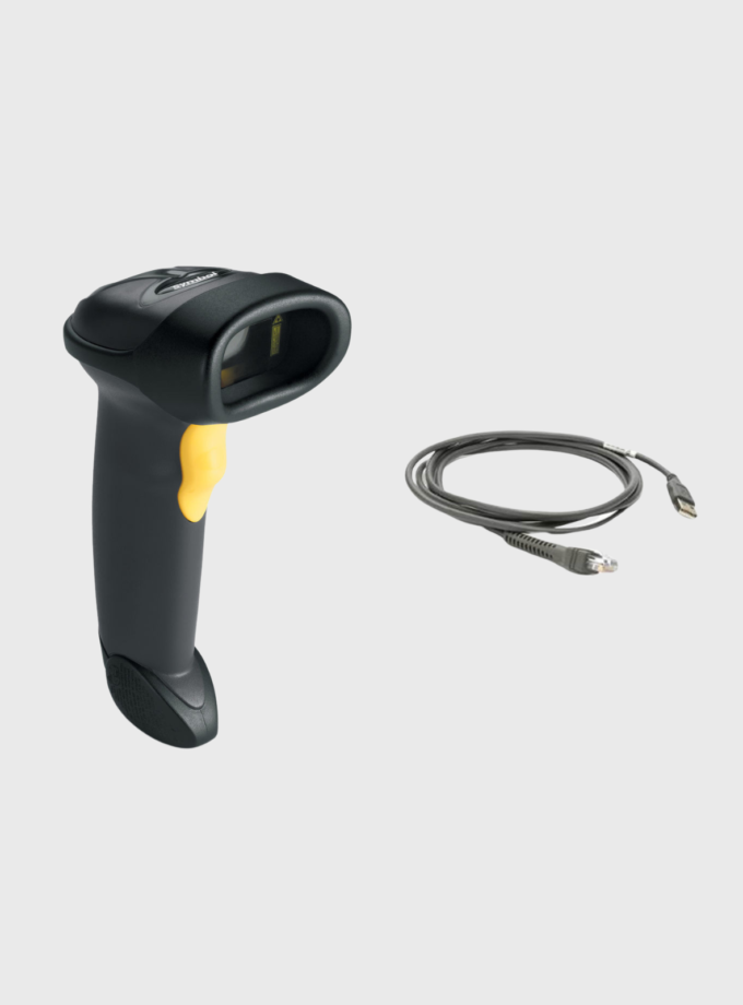 Zebra LS-2208 1D Barcode Scanner (USB)
