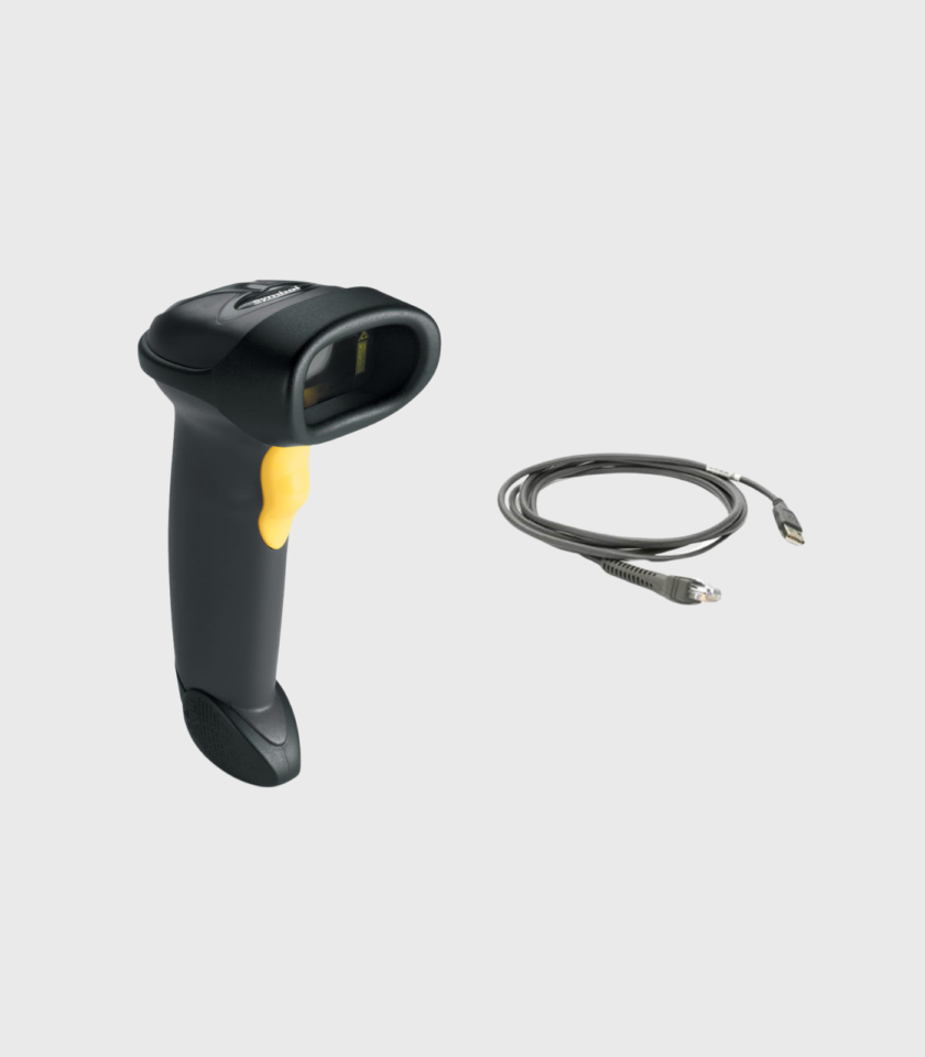 Zebra LS-2208 1D Barcode Scanner (USB)