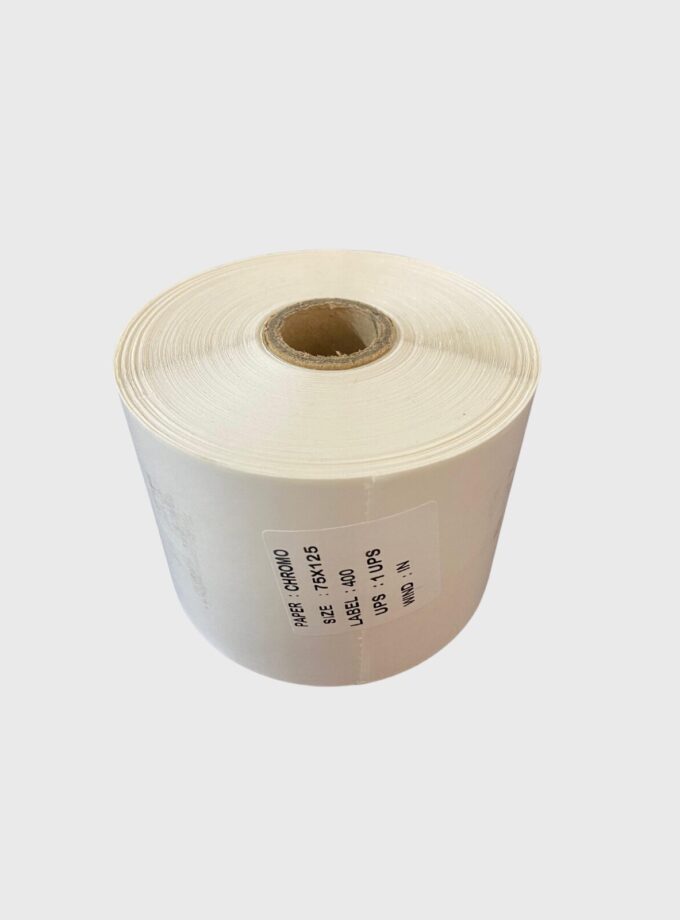 75×125 Chromo Label Roll