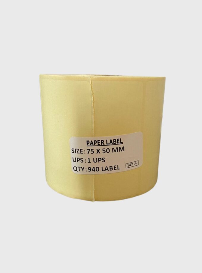 75×50 Chromo Label Roll