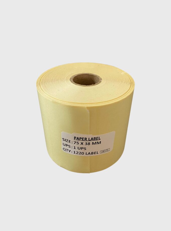 75×38 Chromo Label Roll