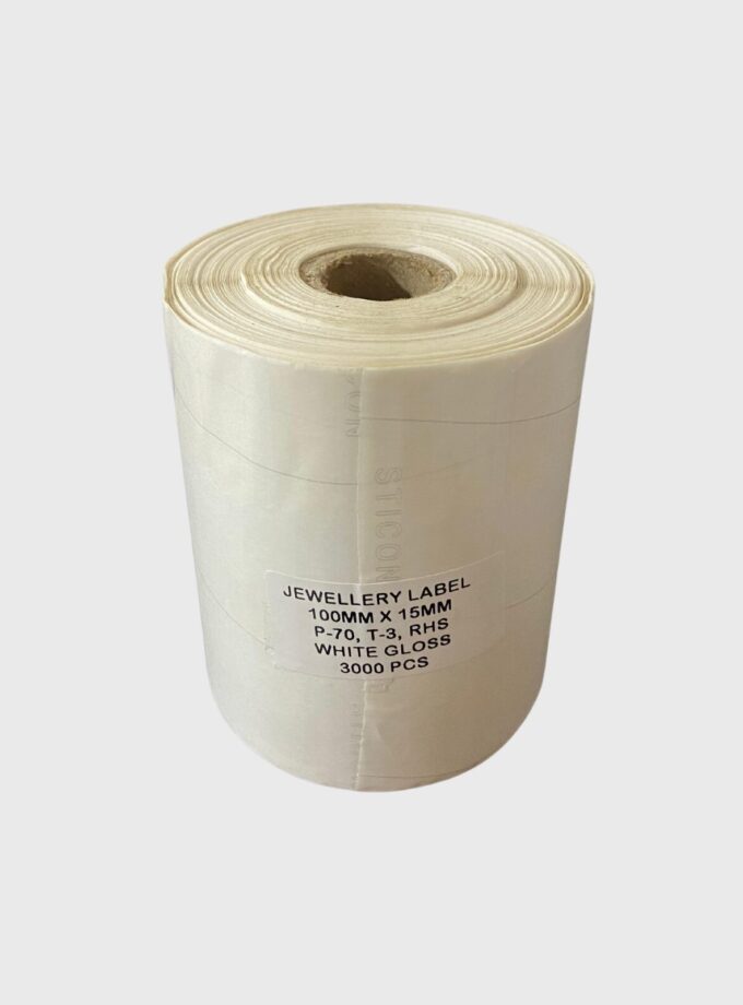 100×15 Jewellery Label Roll