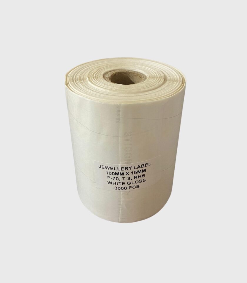 100×15 Jewellery Label Roll