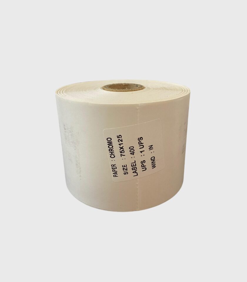 75×125 Chromo Label Roll