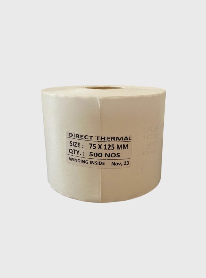 75×125 Direct Thermal Label Roll