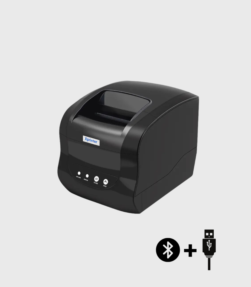 Xprinter XP-365B Label cum Receipt Printer – 3 inch