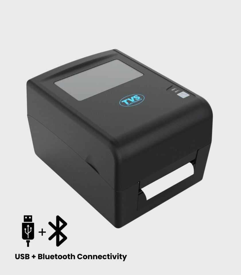 TVS 46 DLITE PLUS 4 inch Bluetooth Barcode Label Printer