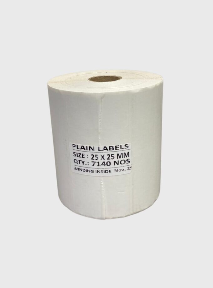 25X25 4Ups Chromo Label Roll with 7140 Label (Pack Of 6 Roll)
